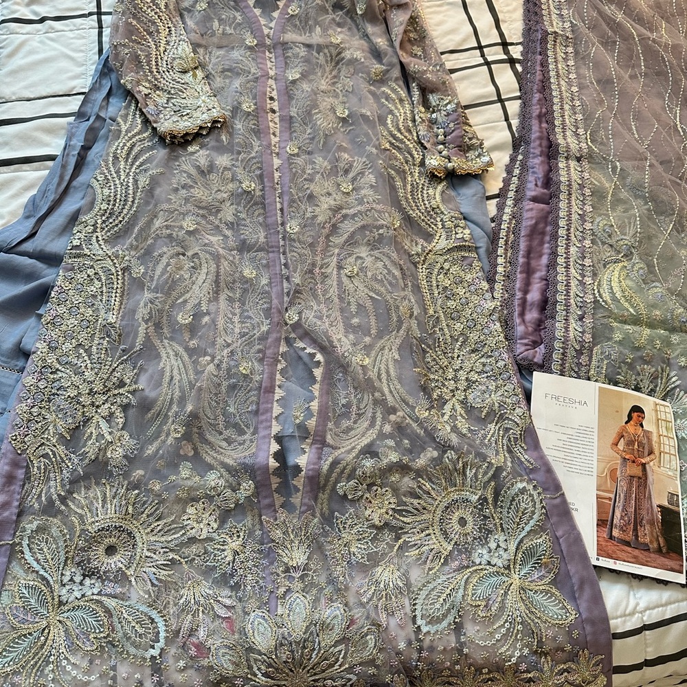 Brand new Suffuse by Sana Yassir lilac purple 4 piece - Picture 6 of 6